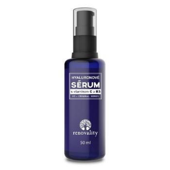 Hyaluronové sérum s vitamínom C a B3 RENOVALITY 50ml