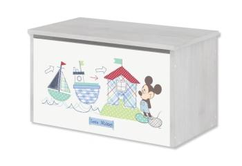 Drevená truhla na hračky Disney - Mickey Mouse toy chest 