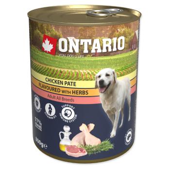 ONTARIO Konzerva kuracie päty s bylinkami 800 g