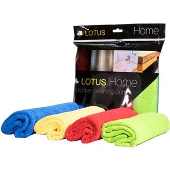 Lotus Microfiber towel 220gsm 4color in 1 pack 35 × 35 cm (1100006)