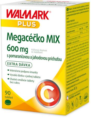 Walmark Megacéčko MIX 600 mg 90 tabliet