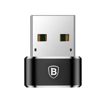 Baseus adaptér USB Type-C / USB, čierny (CAAOTG-01)