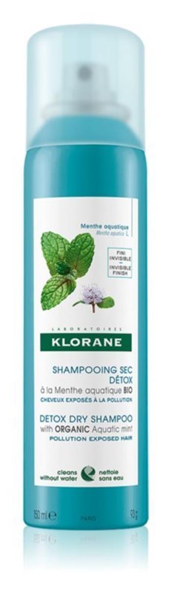 KLORANE DETOX suchý šampón s BIO mätou vodnou sprej 150ml