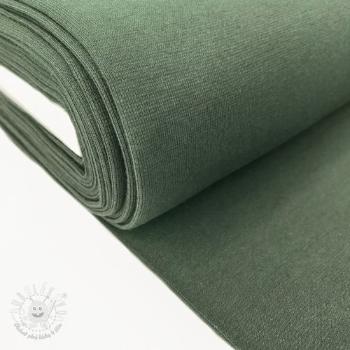 Patent hladký dark forest green ORGANIC