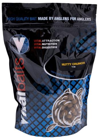 Vitalbaits boilies nutty crunch - 1 kg 24 mm