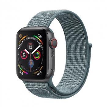 BStrap Nylon remienok na Apple Watch 38/40/41mm, Slate (SAP005C09)