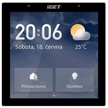 iGET HOME Gateway GW6 - ovládací panel s dotykovým LCD 4 HD + brána s podporou Zigbee v3.0 a predch