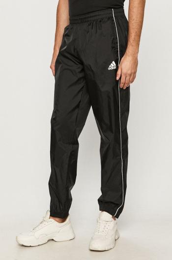 Tréningové nohavice adidas Performance Core pánske, čierna farba, jednofarebné