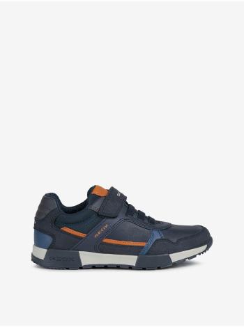 Oranžovo-modré chlapčenské topánky Geox Alfier