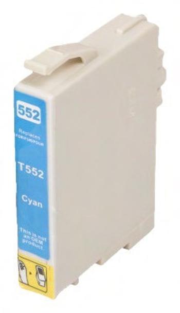EPSON T0552 (C13T05524010) - kompatibilná cartridge, azúrová, 13ml