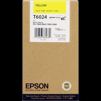 Epson C13T602400 žltá (yellow) originálna cartridge