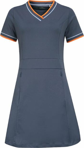 Callaway V-Neck Colorblock Dress Blue Indigo L