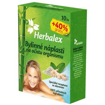 Herbalex Bylinné náplasti na očistu tela bylinné náplasti na očistu organizmu 10 ks