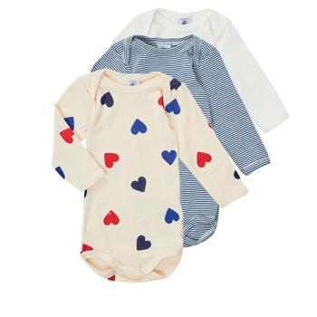 Petit Bateau  Pyžamá LOT 3 BODY  Viacfarebná