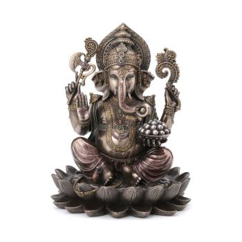 Signes Grimalt  Ganesha Resin Bronze  Sochy Zlatá