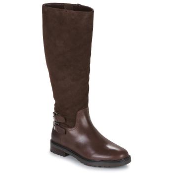 Lauren Ralph Lauren  EMELIE-BOOTS-TALL BOOT  Čižmy do mesta Hnedá