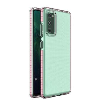 IZMAEL Samsung Galaxy S30 Puzdro Spring clear TPU  KP8736 ružová