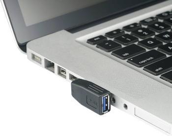 renkforce USB 3.0 adaptér Zástrčka do zásuvky A pod uhlom 90 ° doprava