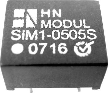 HN Power SIM1-0515D-DIL8 DC / DC menič napätia, DPS 5 V/DC 15 V/DC, -15 V/DC 40 mA 1 W Počet výstupov: 2 x