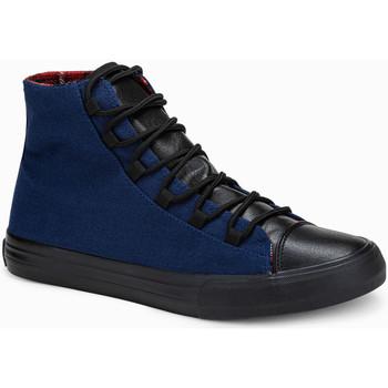 Ombre  Nízka obuv do mesta Pánske sneakers topánky - námornícka modrá T378  viacfarebny