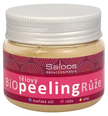 SALOOS Bio Telový peeling - Ruža 140 ml