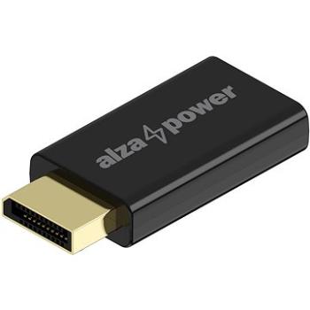 AlzaPower DisplayPort (M) na HDMI FullHD 60 Hz (F) čierna (APW-ADDPHD3B)