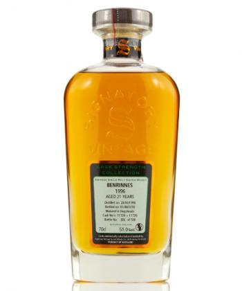 Signatory Vintage Benrinnes 1996 21YO Cask Strength 0,7L (51%)