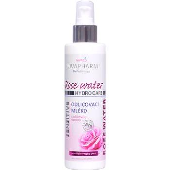 VIVACO Vivapharm Rose Water odličovací mléko s růžovou vodou 200 ml (8595635216237)