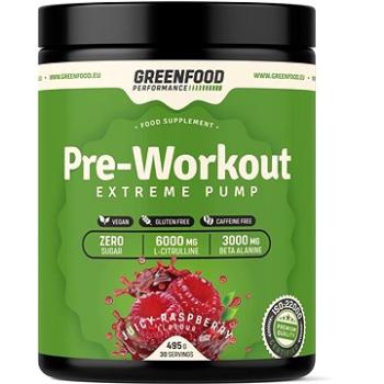 GreenFood Nutrition Performance Pre-Workout 495 g (SPTgfn0161nad)