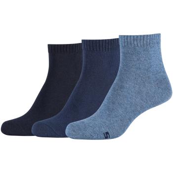 Skechers  3PPK Wm Casual Quarter Socks  Športové ponožky Modrá