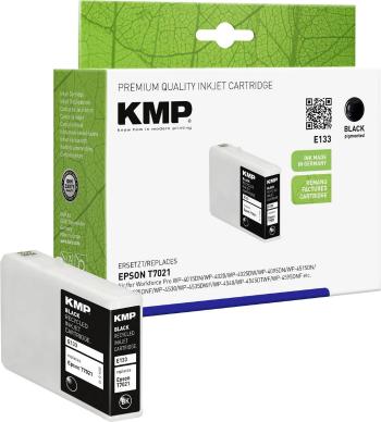 KMP Ink náhradný Epson T7021 kompatibilná  čierna E133 1620,4001