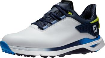 Footjoy PRO SLX White/Navy/Blue 44,5 Pánske golfové topánky