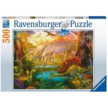 Ravensburger puzzle 169832 Dinoland 500 dielikov (4005556169832)