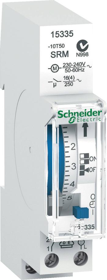 Schneider Electric 15335 časovač na DIN lištu analógový  230 V