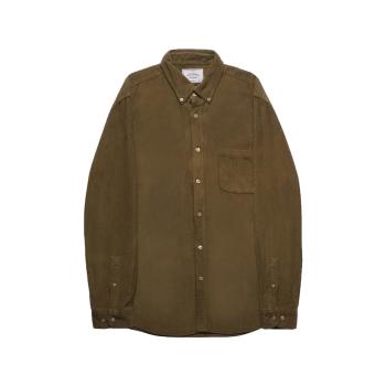 Portuguese Flannel  Lobo Shirt - Olive  Košele s dlhým rukávom Zelená