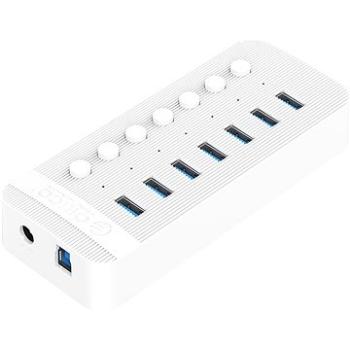 Orico USB-A Hub 7× USB 3.0 White (CT2U3-7AB-EU-WH-BP-CZ)