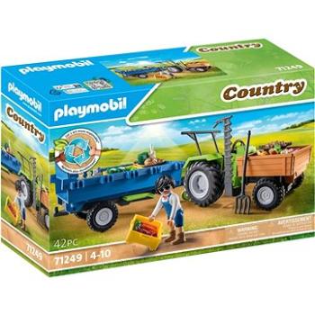 Playmobil 71249 Traktor s prívesom (4008789712493)