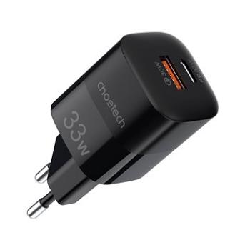 ChoeTech PD33w A + C wall charger (black) (PD5006-EU-BK)