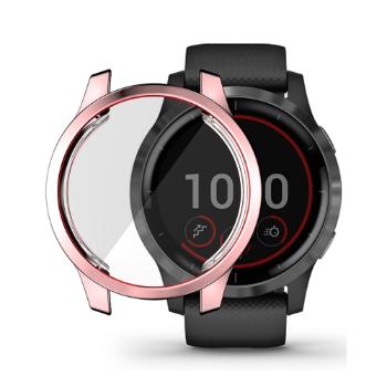 ENKAY ochranný kryt Garmin Venu 2 / Vivoactive 4 ružový