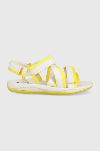Sandále Camper Match dámske, žltá farba,