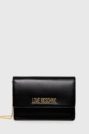 Kabelka Love Moschino čierna farba