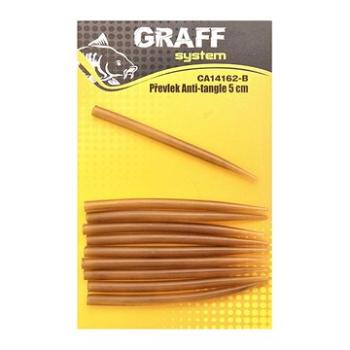 Graff Převlek Anti-tangle 5cm Hnědý 10ks (8594185855095)