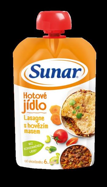 SUNAR Příkrm lasagne s hovězím masem 120 g