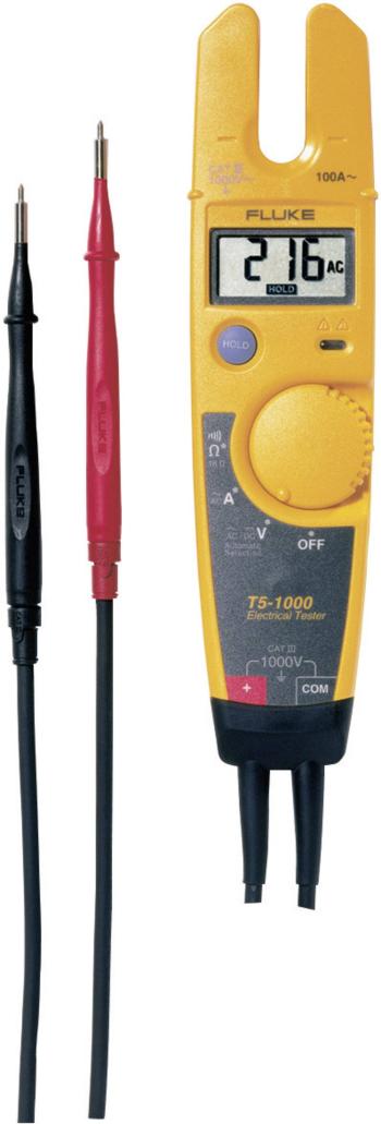 Fluke T5-1000 Dvojpólová skúšačka napätia  CAT III 1000 V LCD, akustický