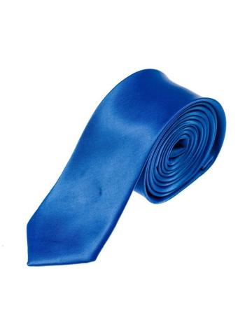 Modrá pánska elegantná kravata BOLF K001