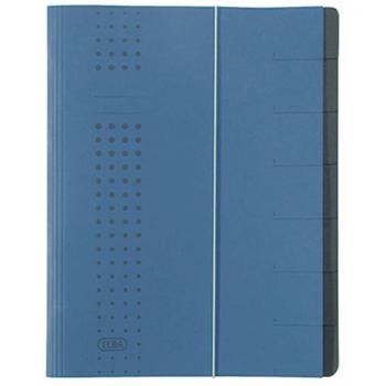 Elba chic 400002023 organizačné dosky modrá DIN A4 kartón Počet priehradiek: 7