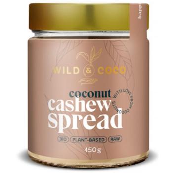 WILD & COCO Kokosová nátierka kešu kokosová nátierka s orechmi 150 g