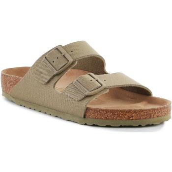 Birkenstock  Rivet Logo Vegan Canvas Faded Khaki 1023958  Šľapky Zelená