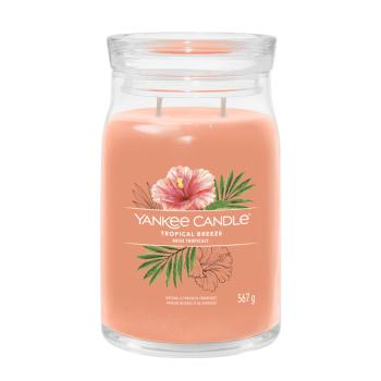 Yankee Candle Aromatická sviečka Signature sklo veľké Tropica l Breeze 567 g