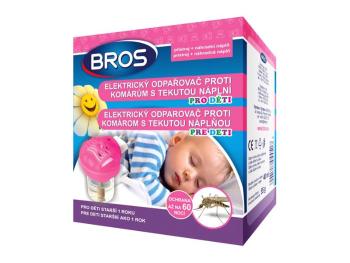 Odpudzovač komárov BROS s tekutou náplňou 40ml (60 nocí)